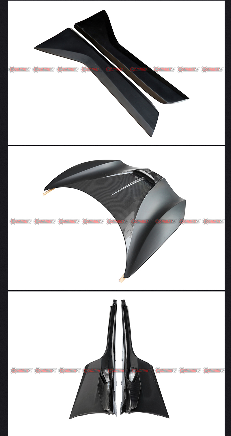 طقم هيكل منصوري ستايل لسيارة فيراري 488