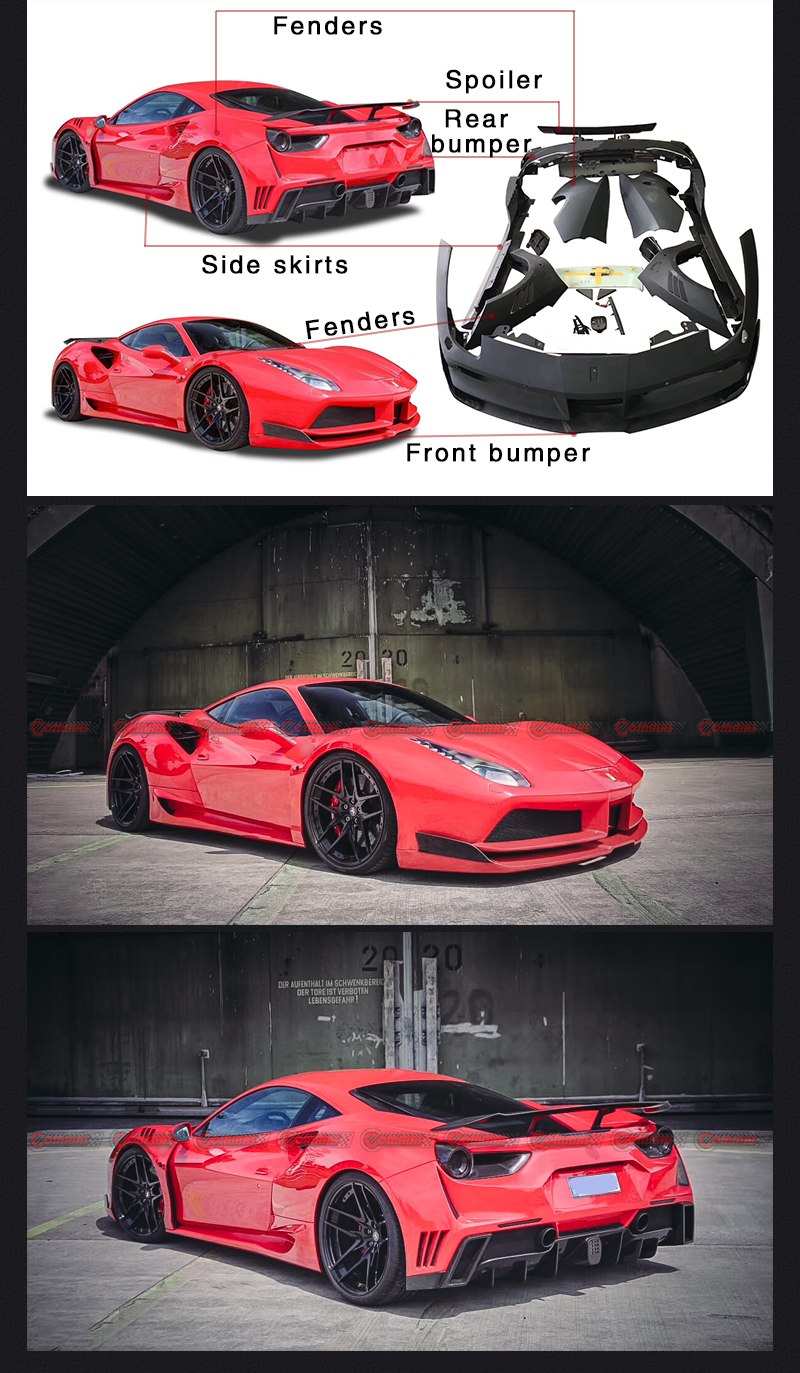 فيراري 488 نوفيتيك بوديكيت