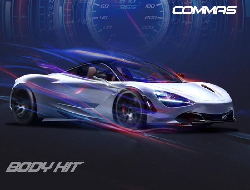 فيراري 812 غطاء محرك السيارة الخلفي السفلي