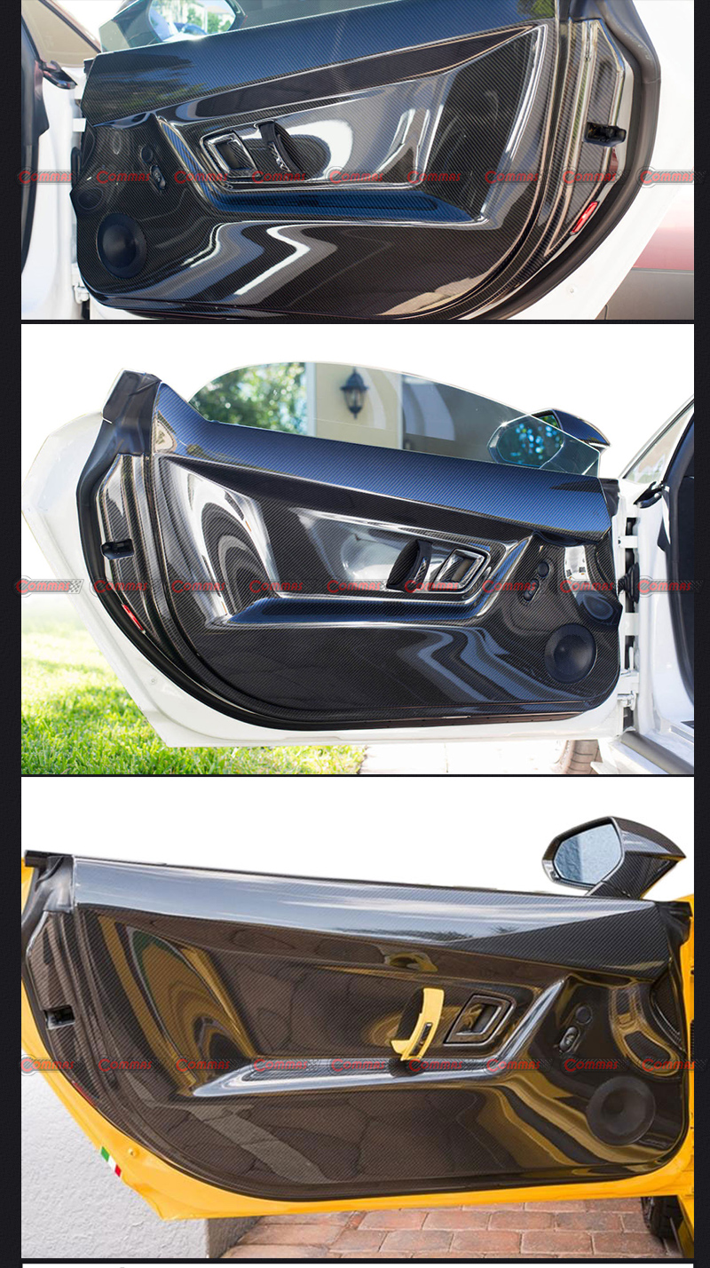 باب سيارة لامبروغيني جالاردو مصنوع من ألياف الكربون