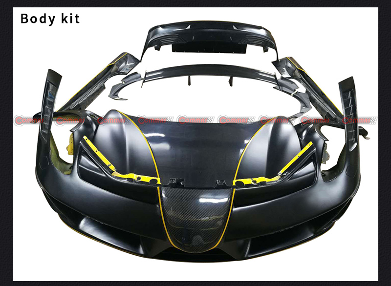 طقم هيكل فيراري 458 منصوري