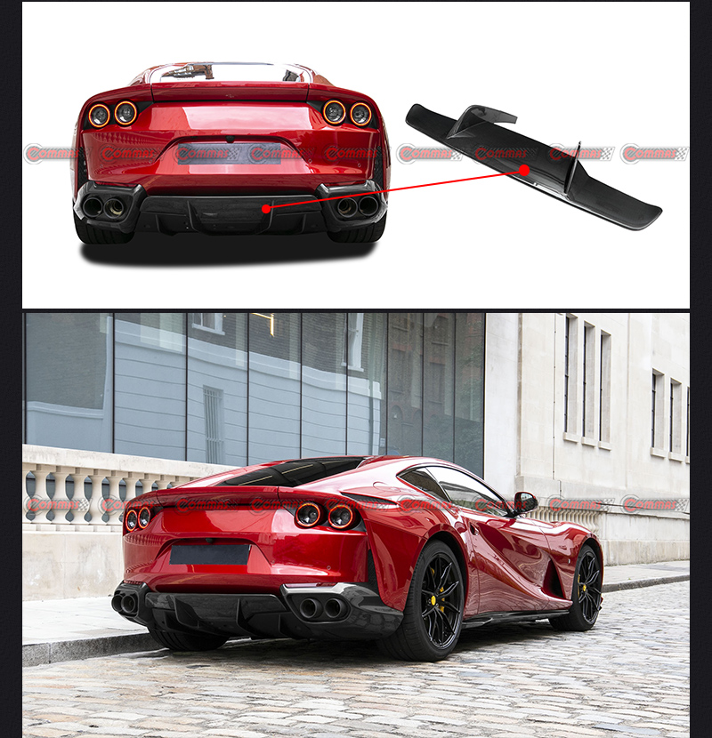  الشفة الخلفية لفيراري 812