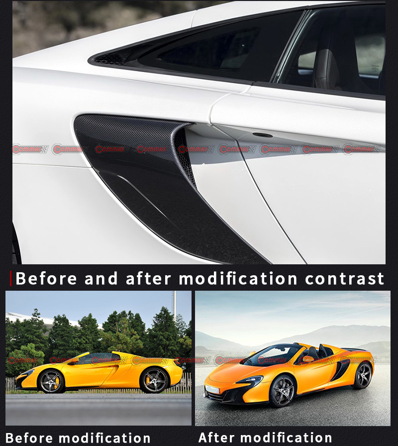 فتحات جانبية OEM Mclaren 650s