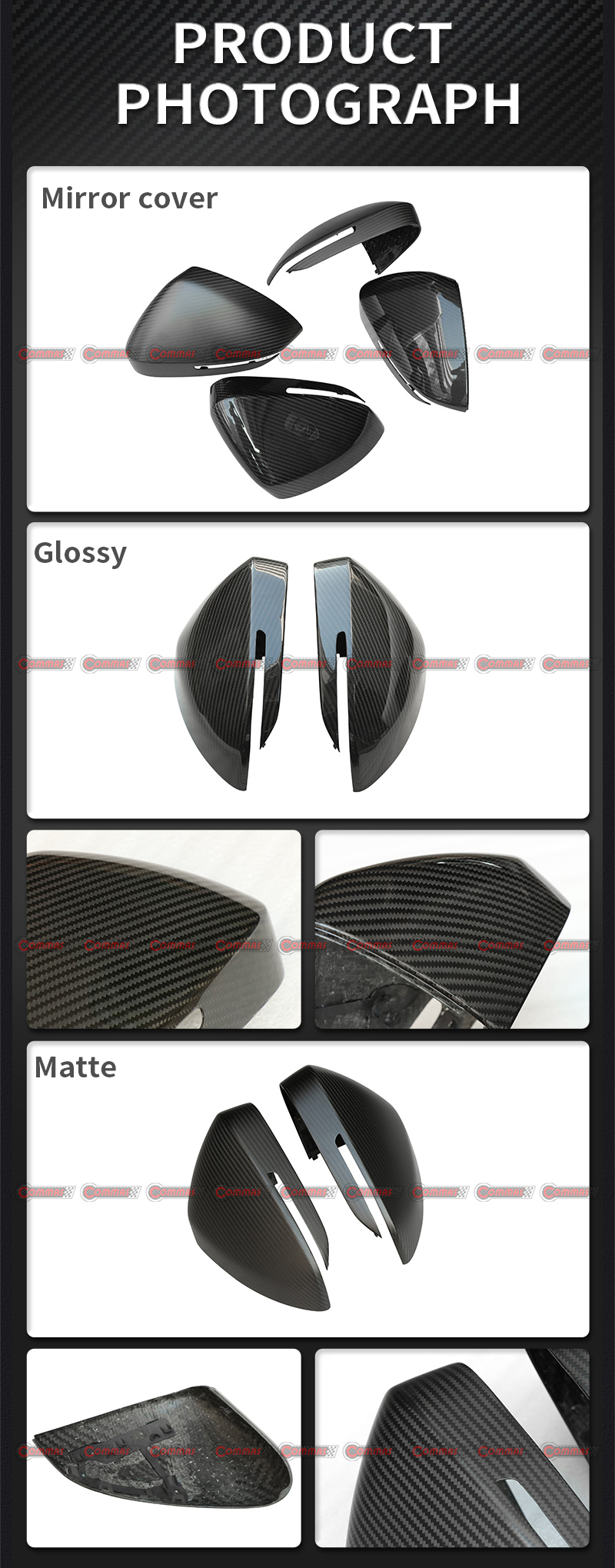 غطاء مرآة لوتس إليتر OEM