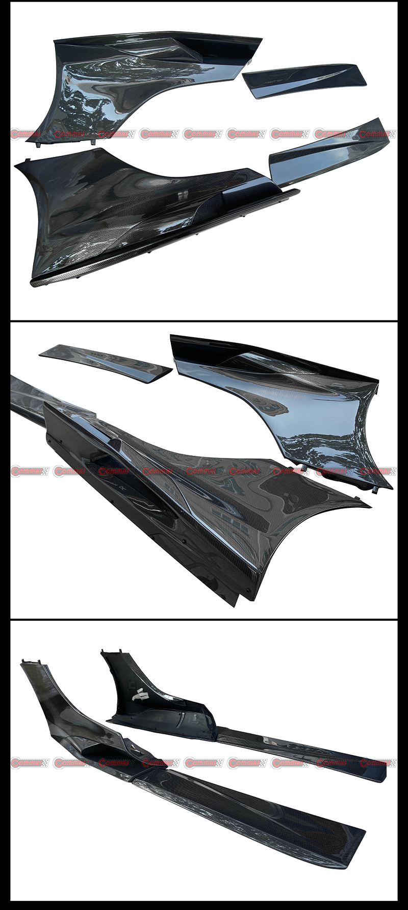 675LT نمط ماكلارين 650S التنانير الجانبية