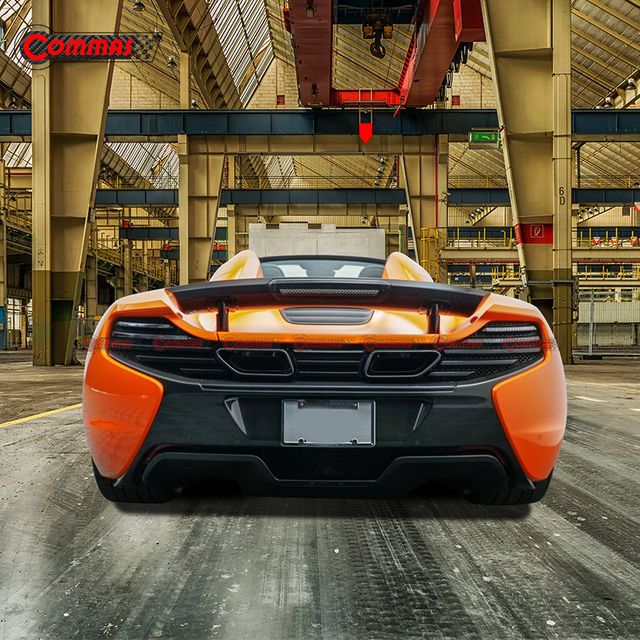 المصد الخلفي من ألياف الكربون طراز OEM لسيارة ماكلارين 650S