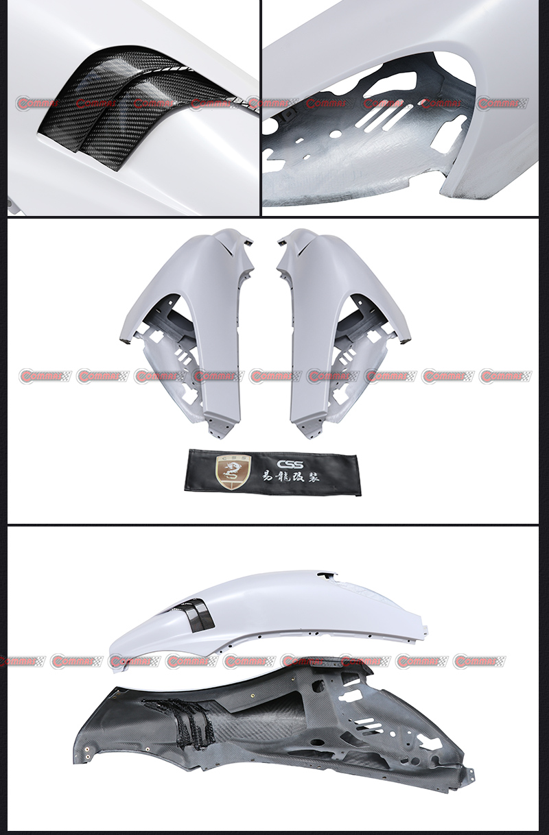 MSO ماكلارين 600 لتر المصدات الأمامية