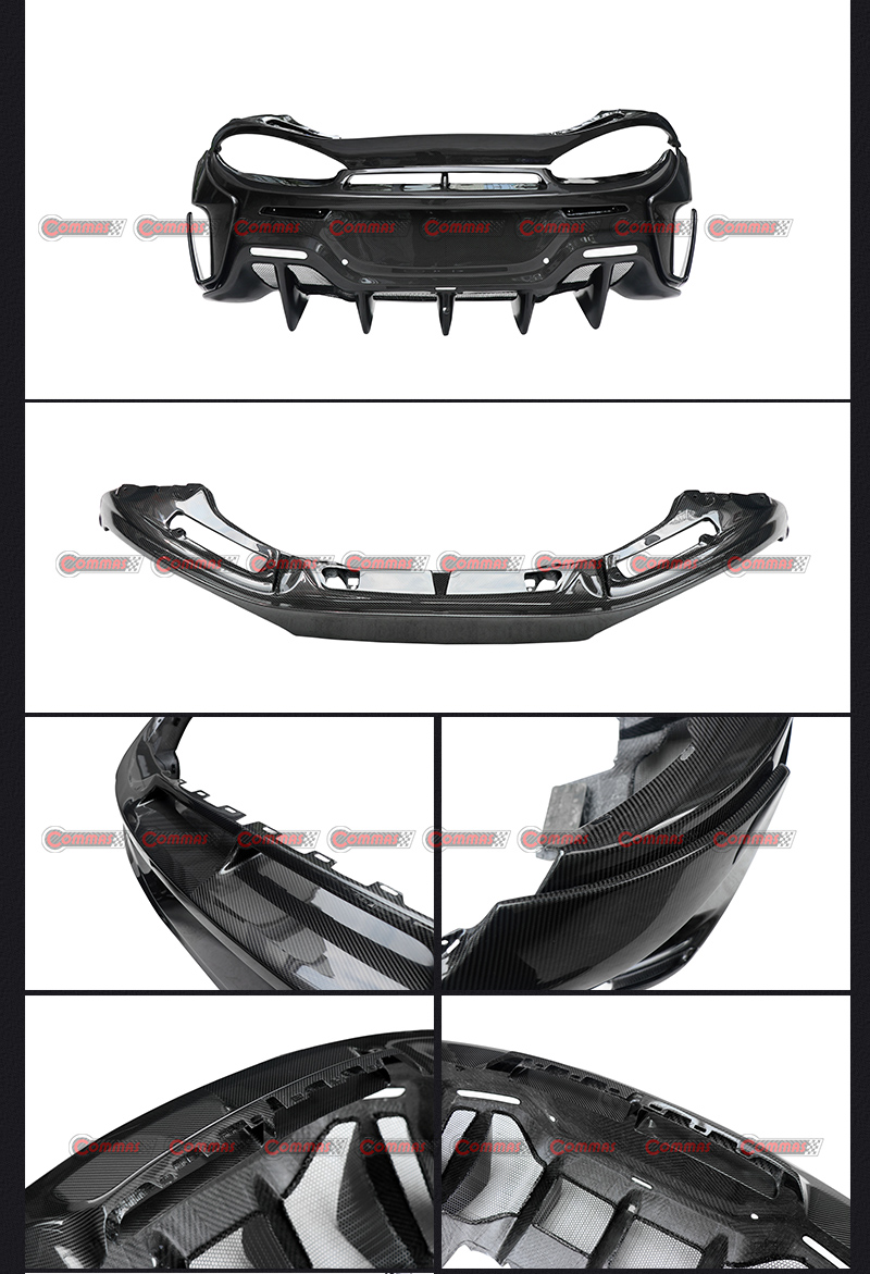 ماكلارين 600 لتر المصد الخلفي