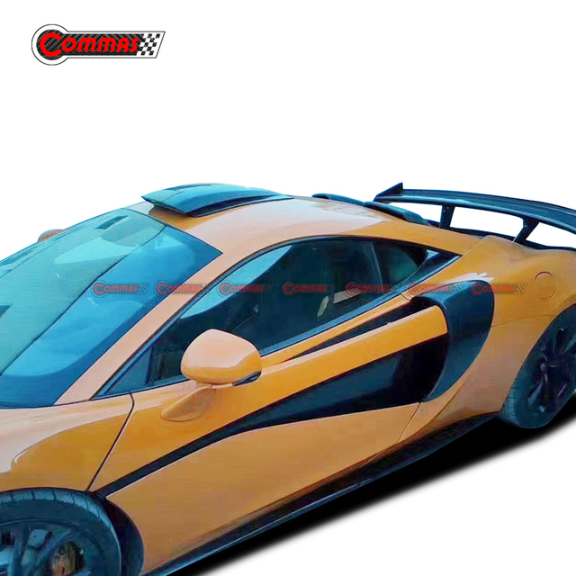 غطاء فتحة التهوية من ألياف الكربون طراز Novitec لسيارة Mclaren 540S 570S 570GT