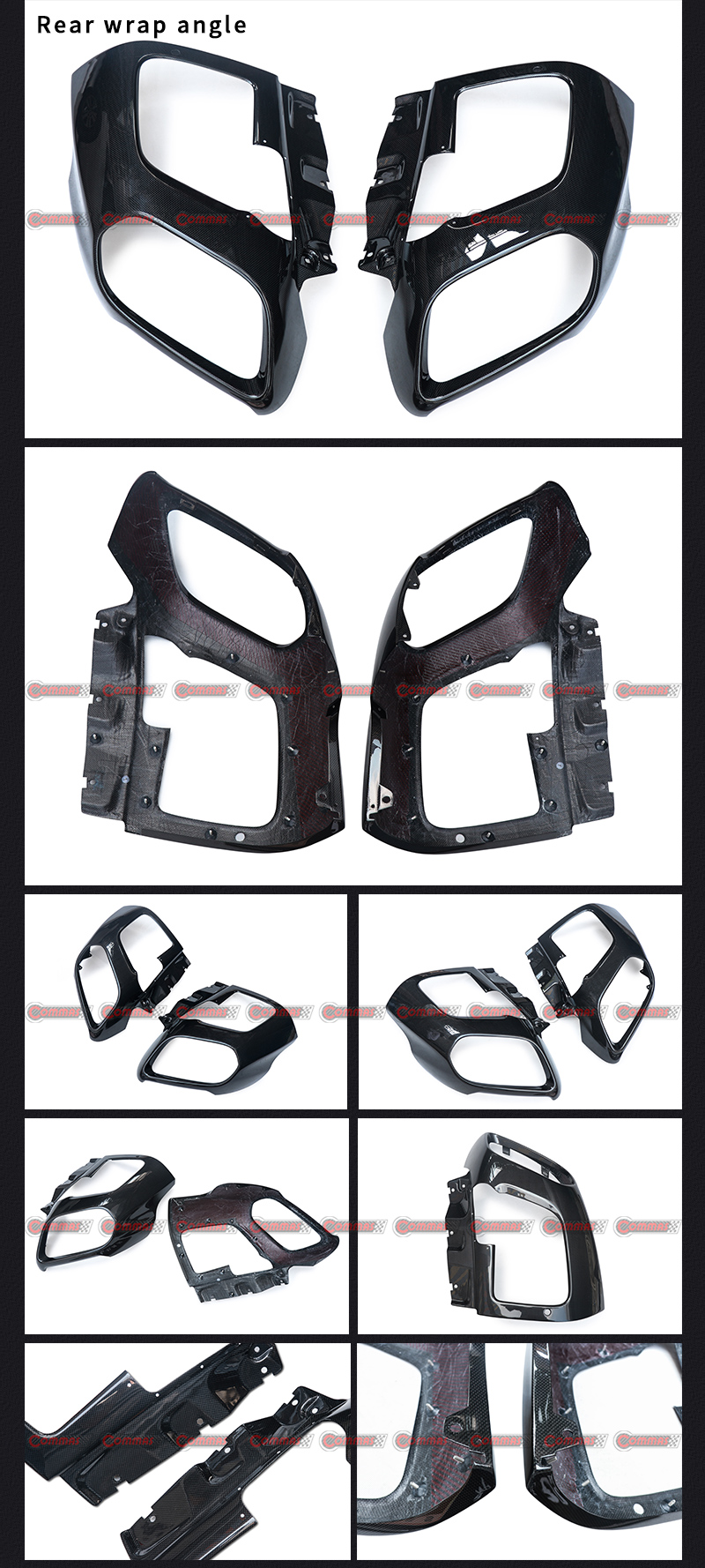 زاوية الالتفاف الخلفية لسيارة فيراري 812