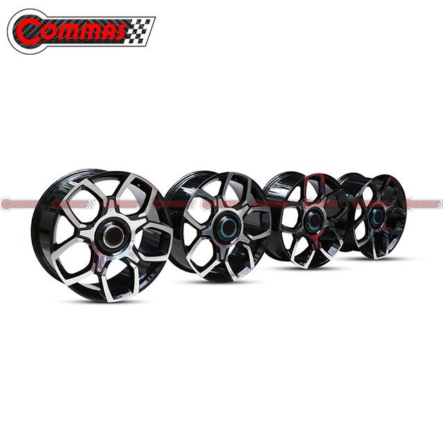 محاور جنوط عجلات من سبائك مانسوري مقاس 22-24 بوصة لسيارات رولز رويس كولينان