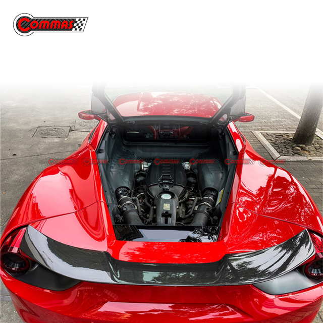 جناح خلفي من ألياف الكربون بتصميم فورستينر لسيارة فيراري 488