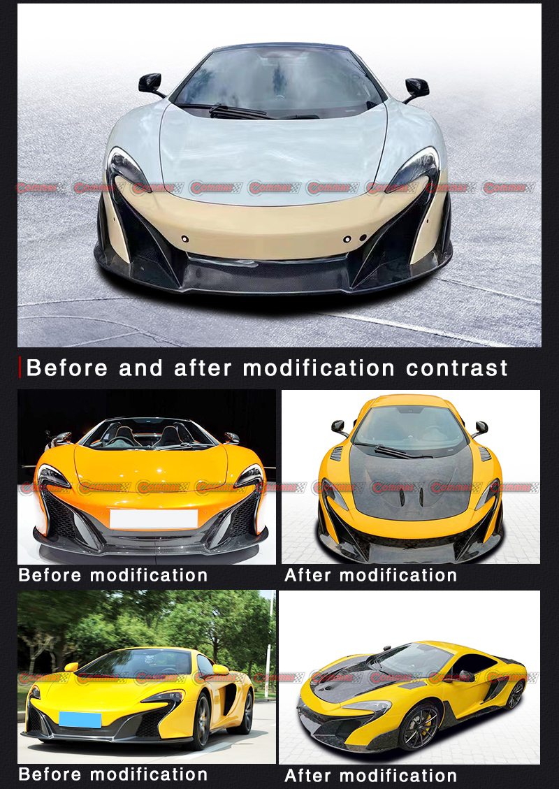 طقم هيكل ماكلارين mp4 650s 675 لتر