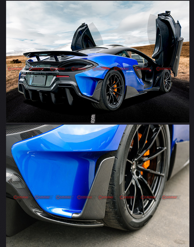 ماكلارين 600 لتر الشفة الخلفية