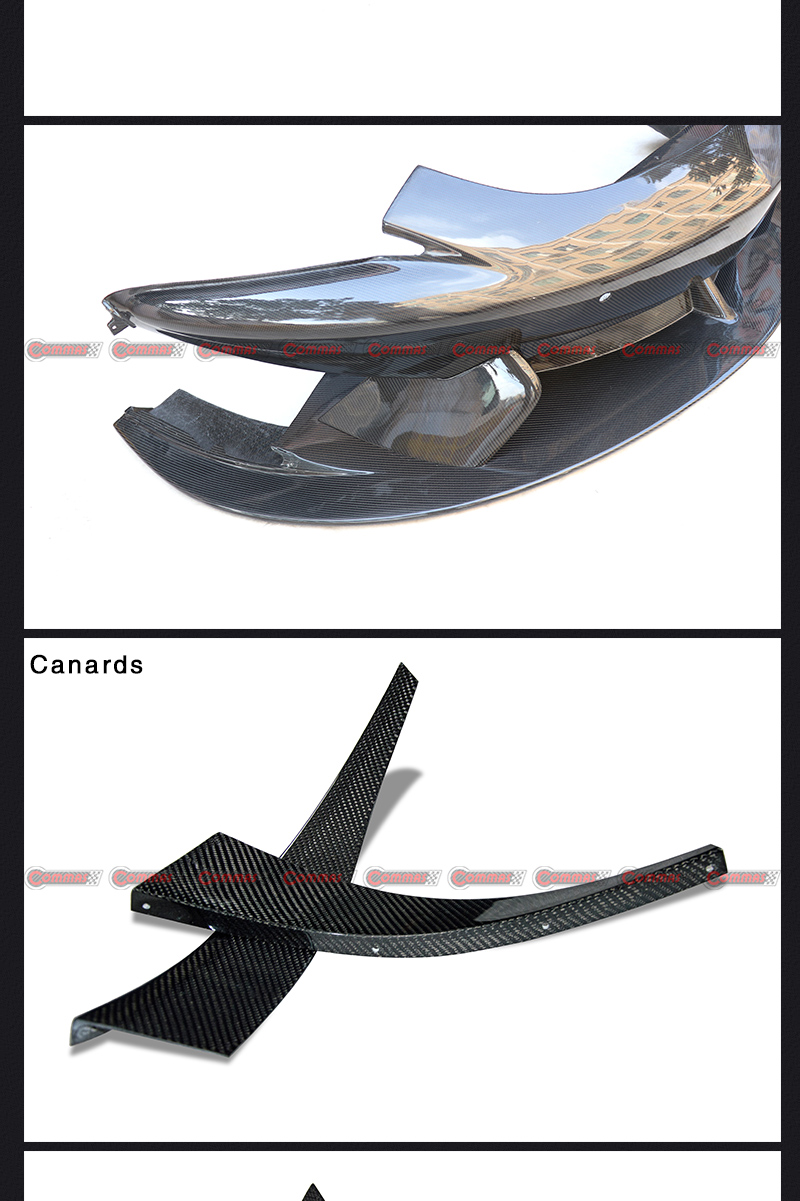 المصد الأمامي لسيارة ماكلارين 570S طراز GT4