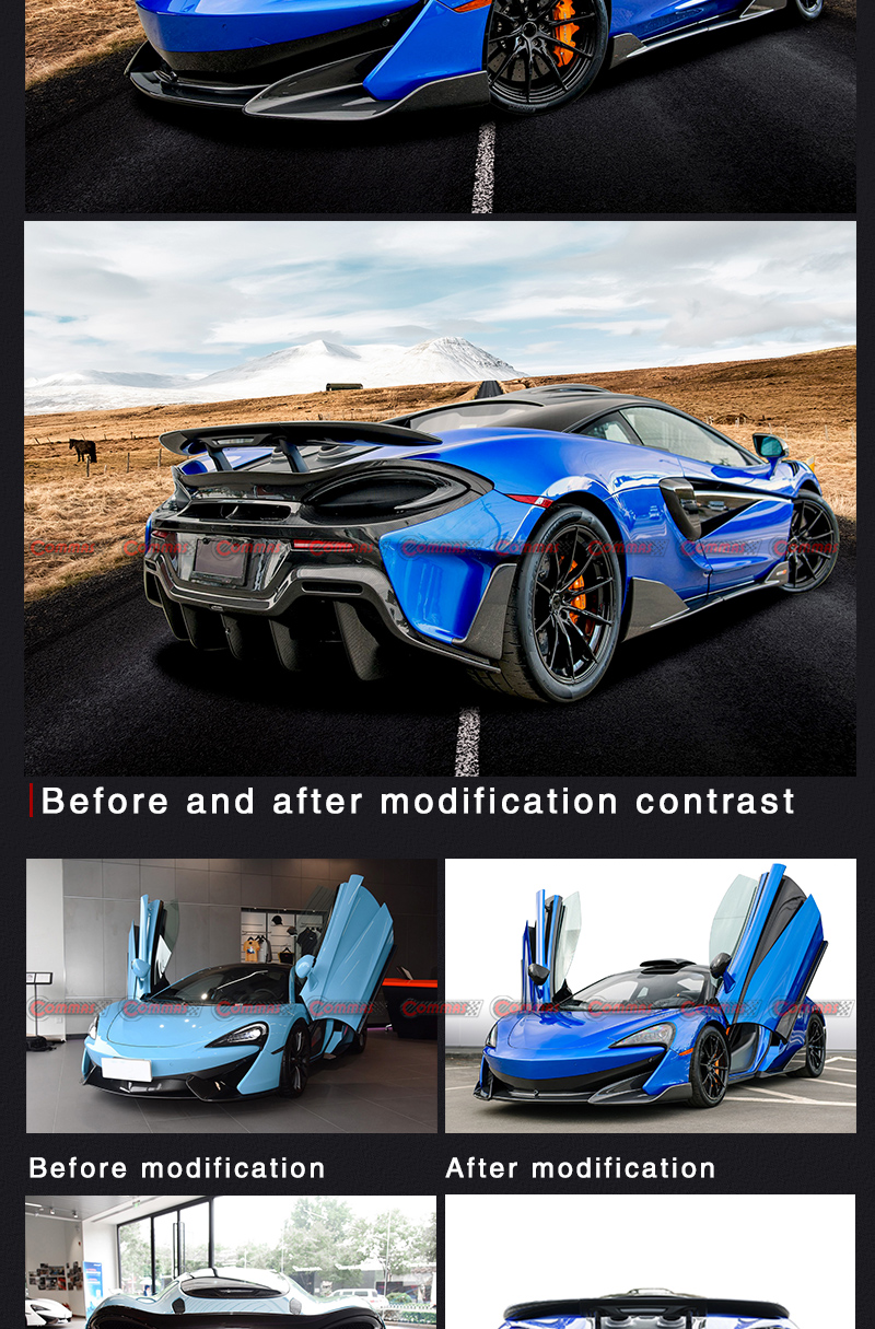 طقم جسم مكلارين 540C 570S 600LT