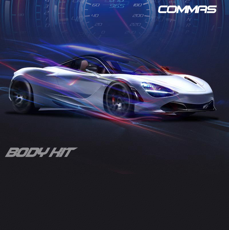 فتحة هواء خلفية لسيارة فيراري F8