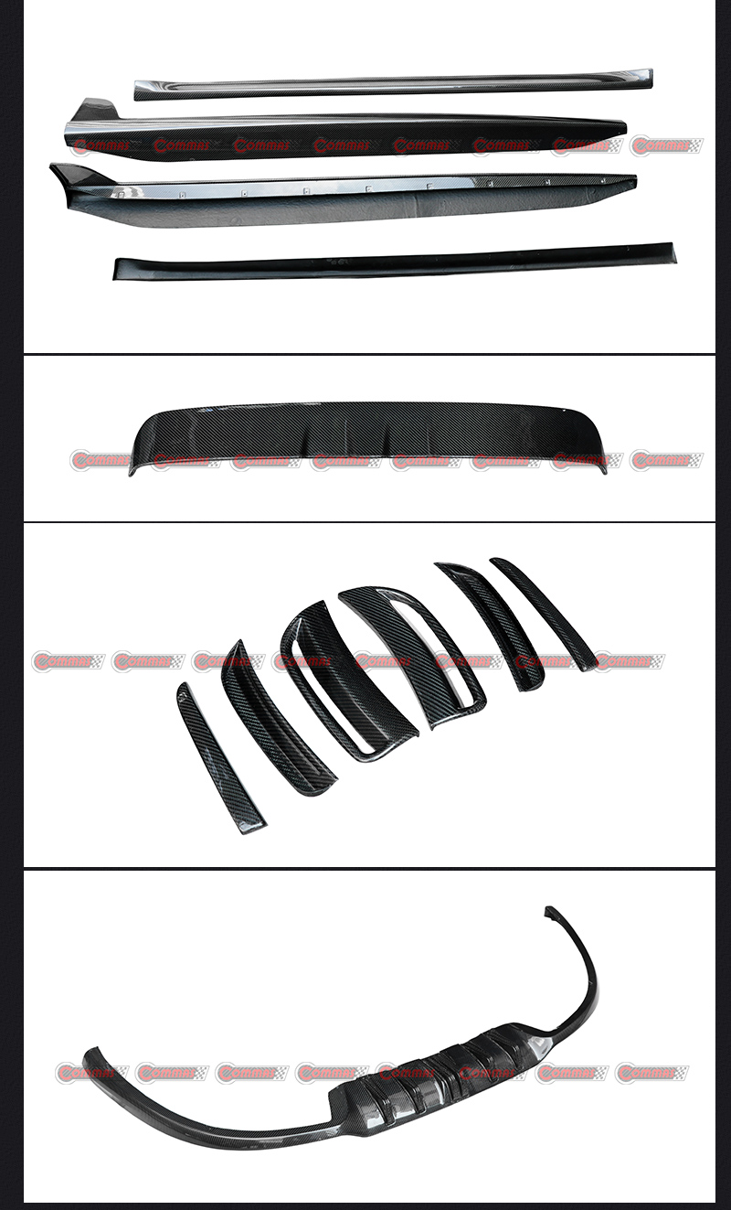 طقم هيكل بورش 992 techart