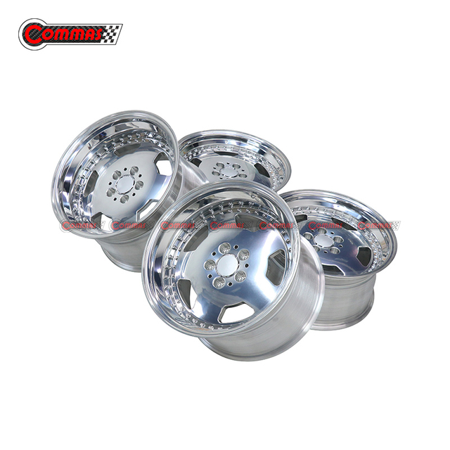 إطارات AMG Style Car Alloy Wheel Hub مزورة لسيارة Mercedes Benz S Class W126