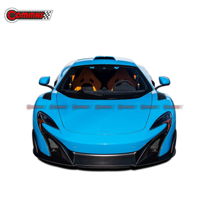 حاجز أمامي للسيارة من ألياف الكربون طراز 675lt لسيارة Mclaren Mp4 650s