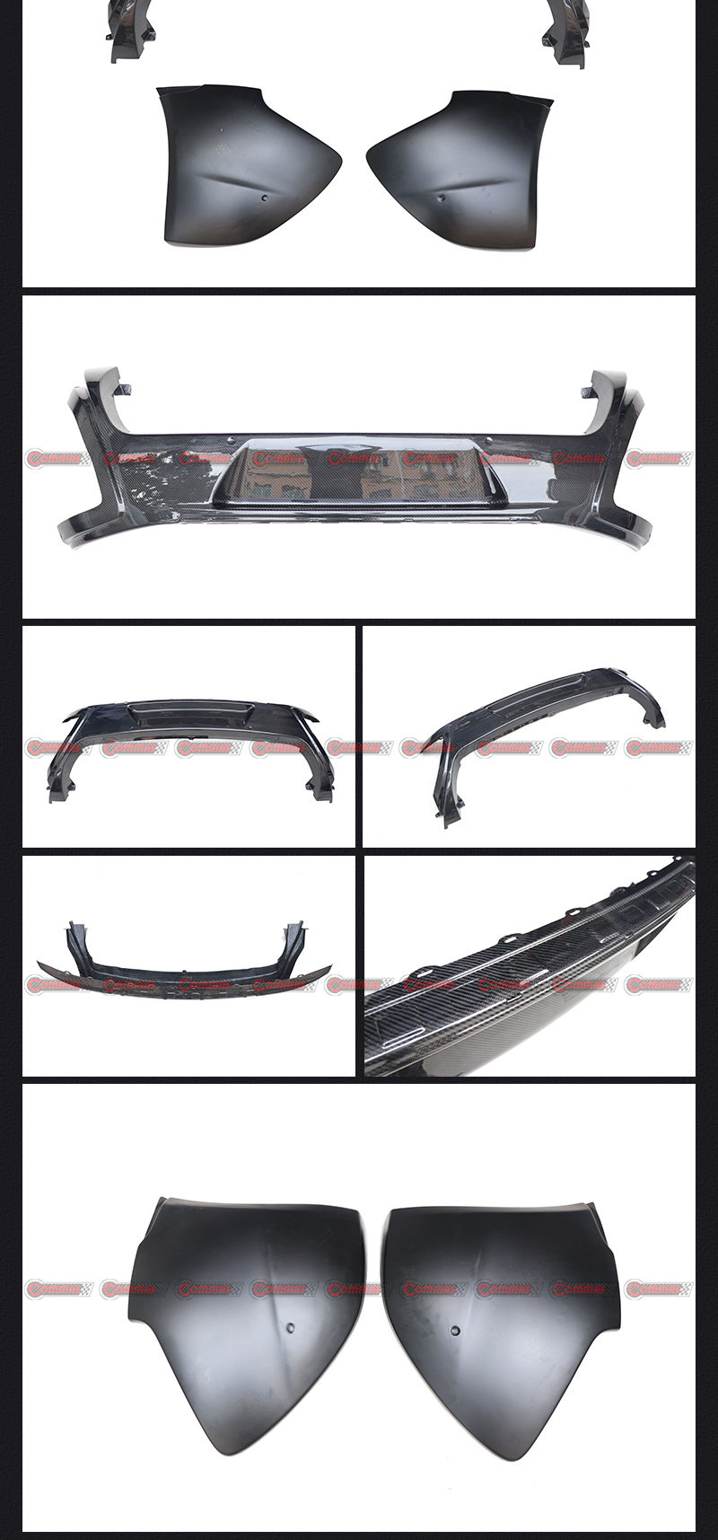 المصد الخلفي لسيارة ماكلارين 650 إس