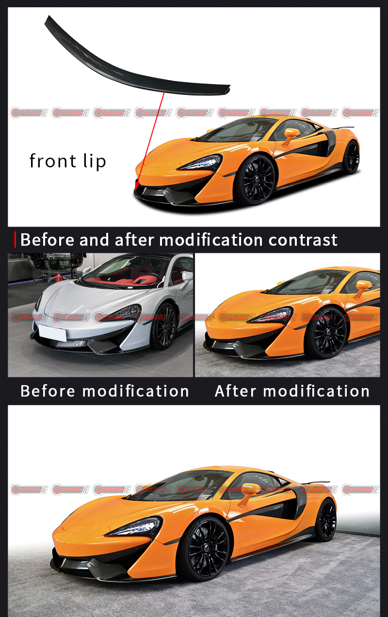 نوفيتيك ماكلارين 540 سي الشفة الأمامية