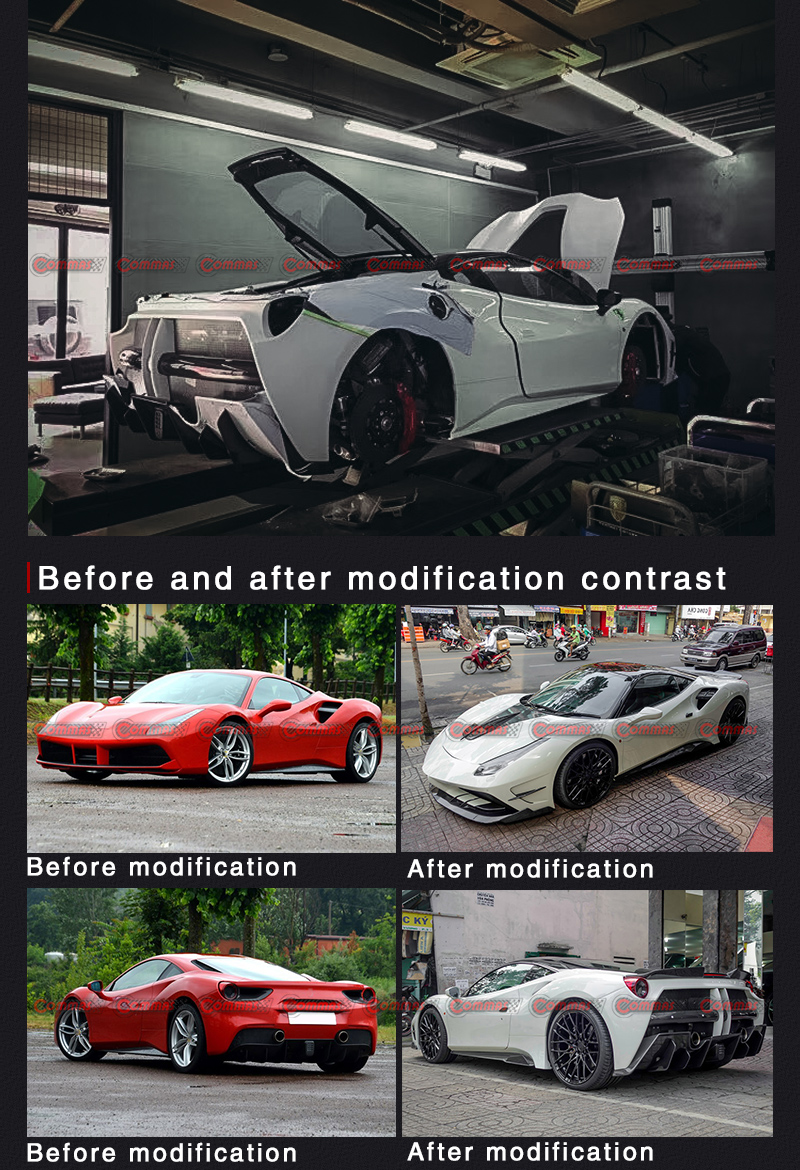 فيراري 488 ميشا بوديكيت