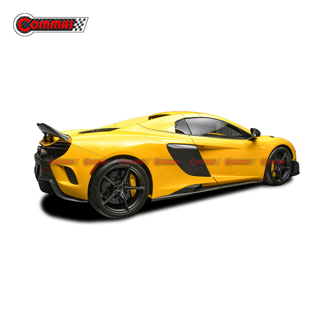 OEM نمط ألياف الكربون الجانب الحاجز تنفيس لتحديث ماكلارين MP4 12C إلى 675LT