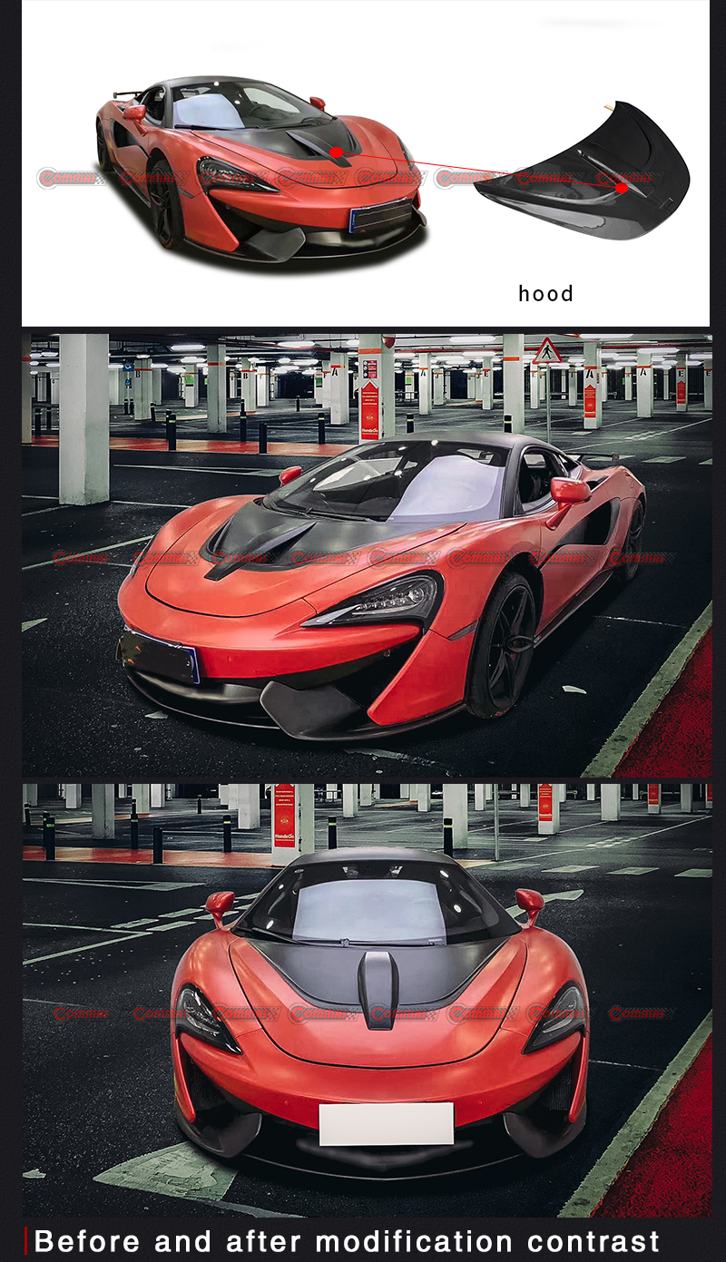 غطاء المحرك نوفيتيك ماكلارين 540C