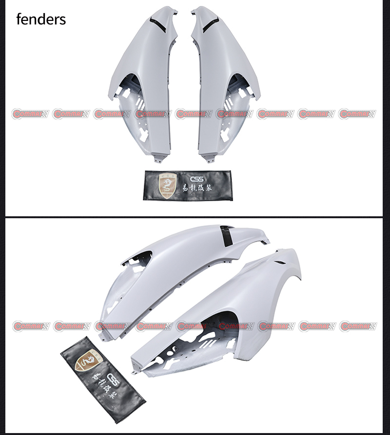 MSO ماكلارين 600 لتر المصدات الأمامية