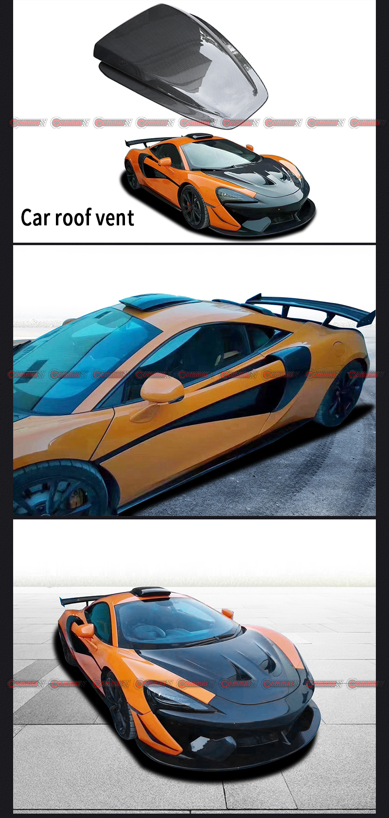 فتحة سقف نوفيتيك ماكلارين 540S