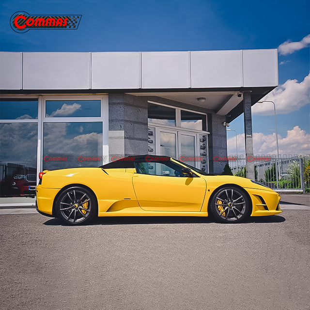 طقم هيكل نصف من ألياف الكربون طراز SC لسيارة فيراري 430