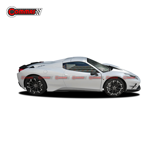 طقم هيكل ميشا ستايل من ألياف الكربون لسيارة فيراري 458