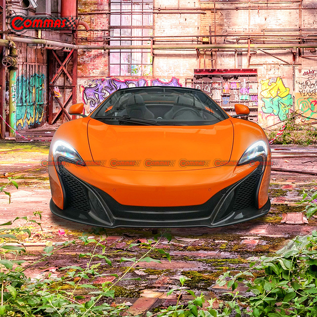 الشفة الأمامية من ألياف الكربون طراز OEM لسيارة ماكلارين 650S