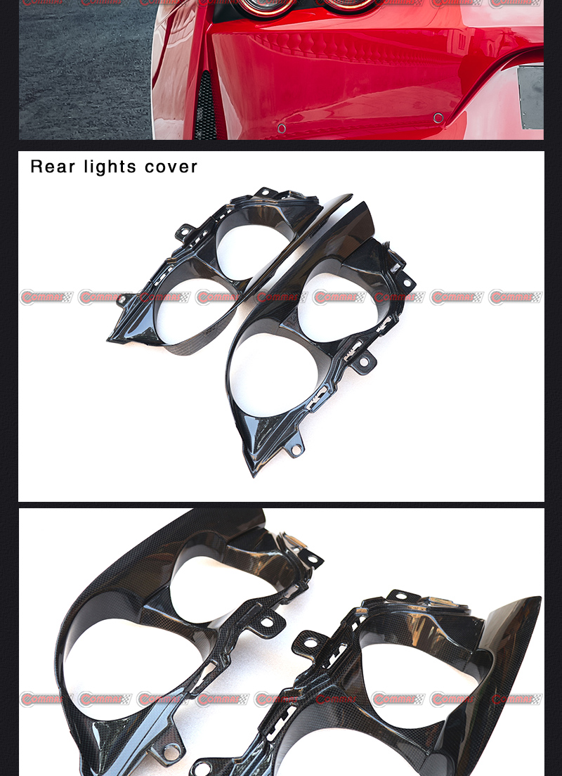 فيراري 812 غطاء المصباح الخلفي