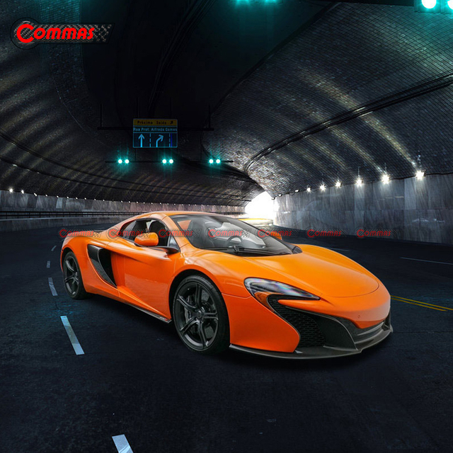 تنورة جانبية من ألياف الكربون طراز OEM لسيارة ماكلارين 650S