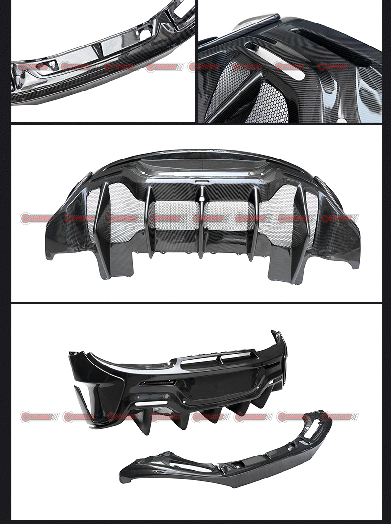 ماكلارين 600 لتر المصد الخلفي
