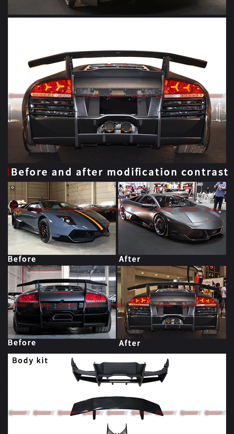 طقم الجسم على طراز فيل سايد لامبورغيني ميرسيلاغو