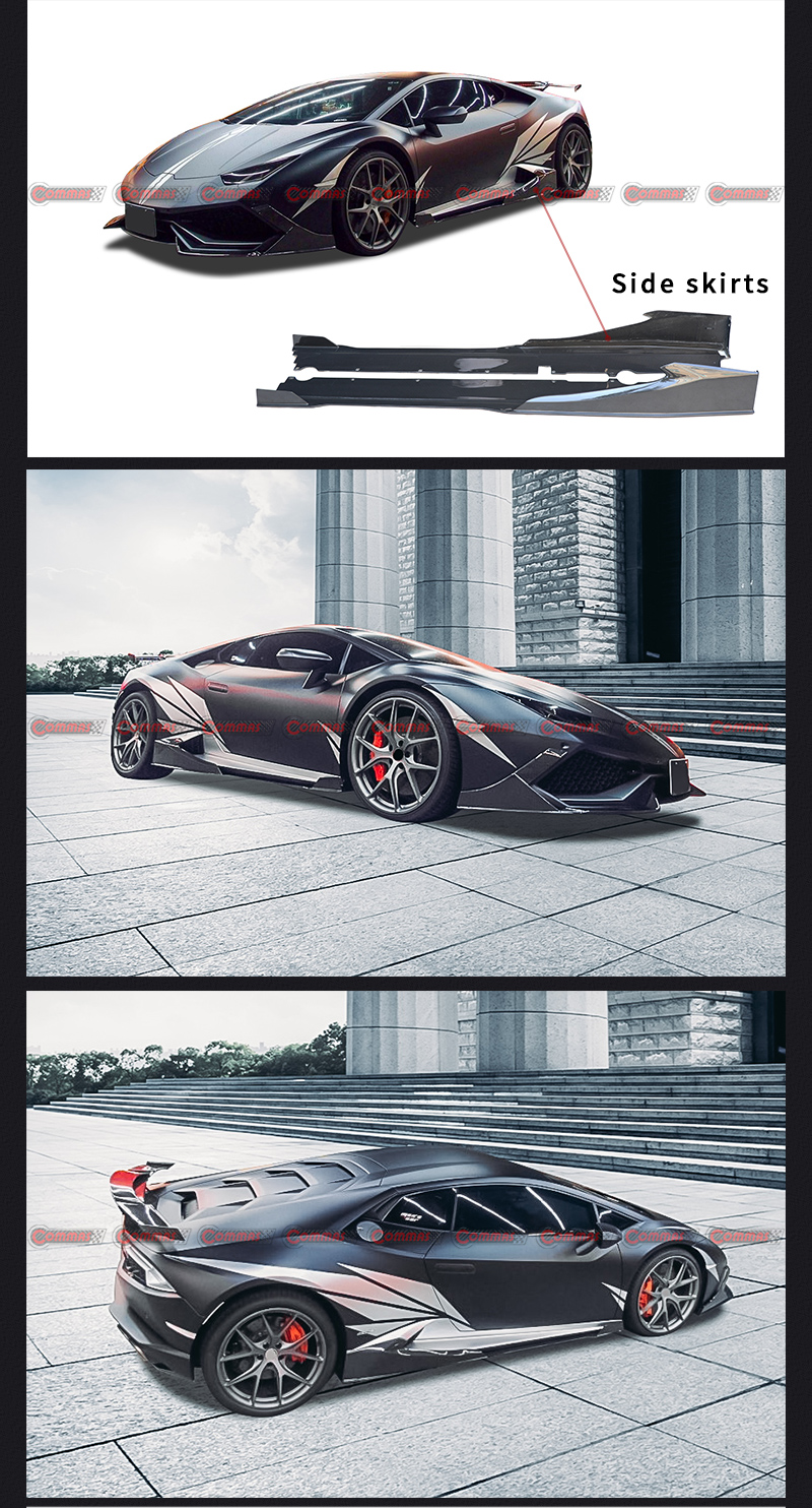 لامبورغيني هوراكان MD التنانير الجانبية