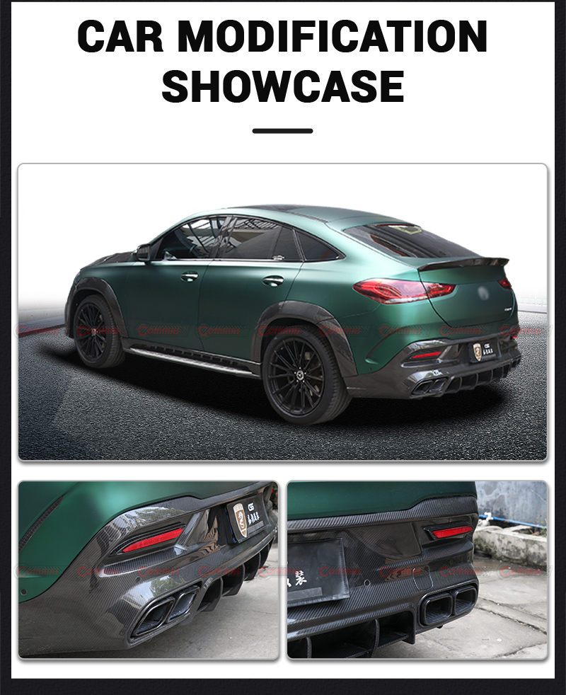 الناشر الخلفي Topcar لمرسيدس بنز gle