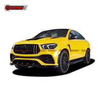 طقم هيكل من ألياف الكربون طراز Larte لسيارة Mercedes Benz GLE SUV