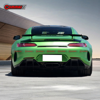 موزع شفة المصد الخلفي من ألياف الكربون طراز GTR لسيارة Mercedes Benz AMG GT GTS