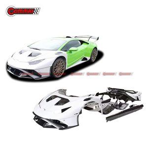 STO Style طقم هيكل من ألياف الكربون نصف لسيارة لامبورغيني هوراكان Lp610 Lp580 