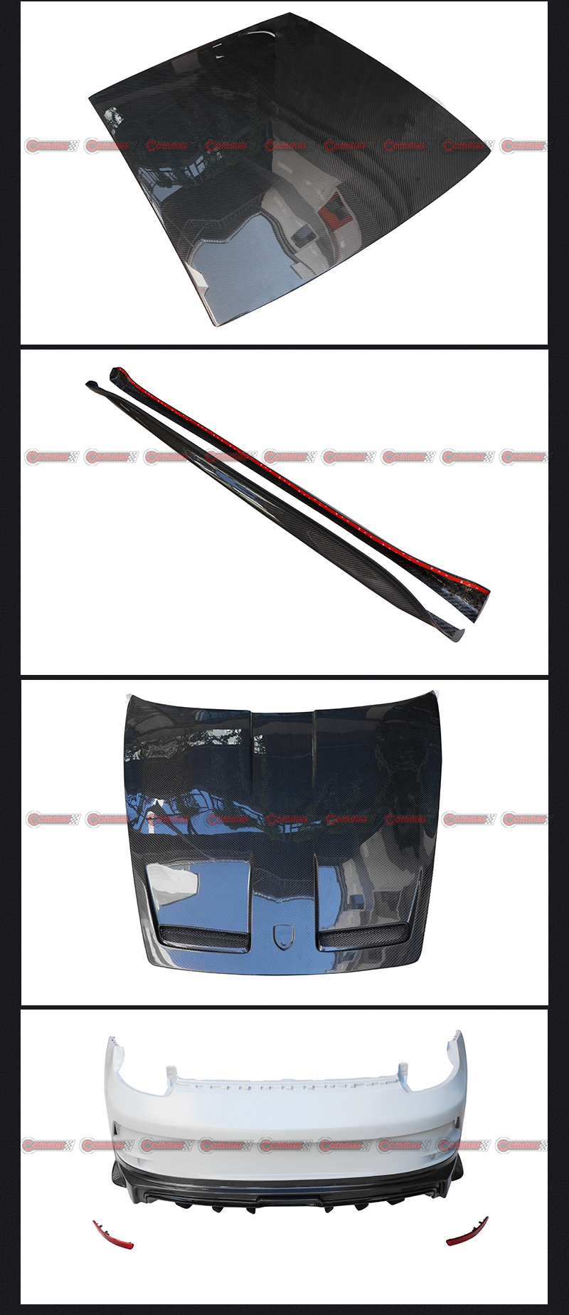 طقم هيكل بورش 911 جي تي 3