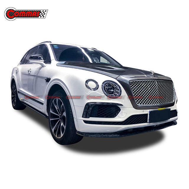 طقم هيكل من ألياف الكربون Mansory W12 لسيارة Bentley Bentayga