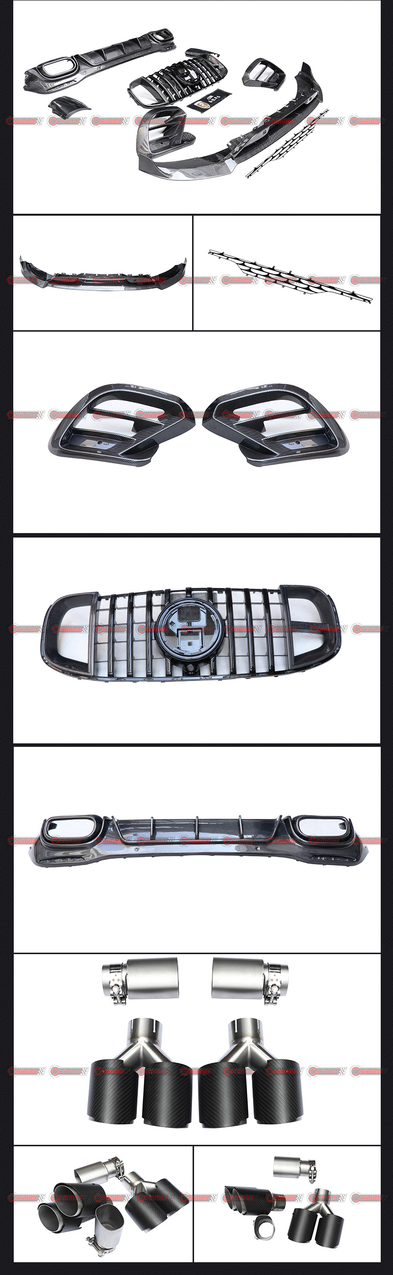 برابوس 800 طقم الجسم مرسيدس بنز gle