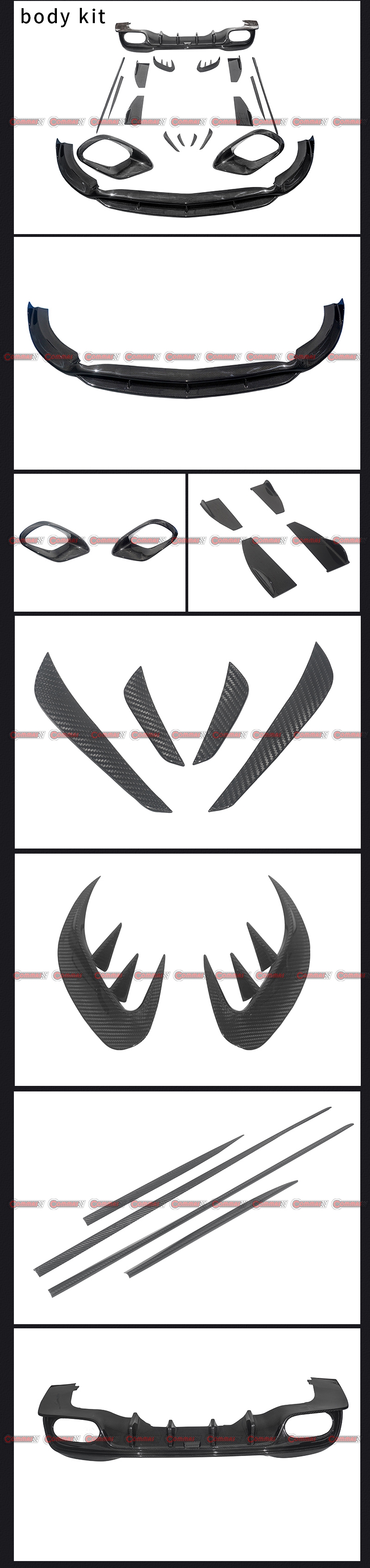 طقم الجسم مرسيدس بنز CLA