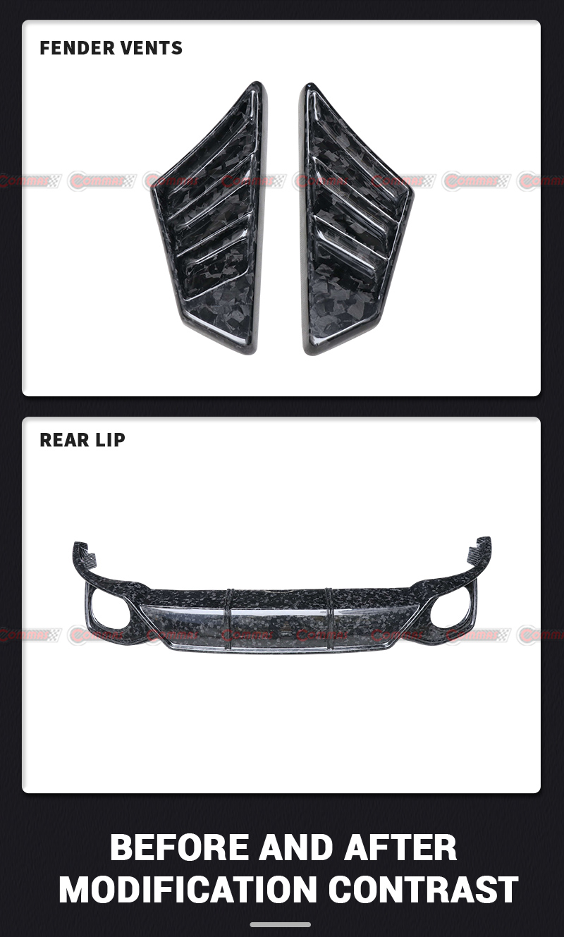 طقم هيكل أودي RSQ8 من ألياف الكربون
