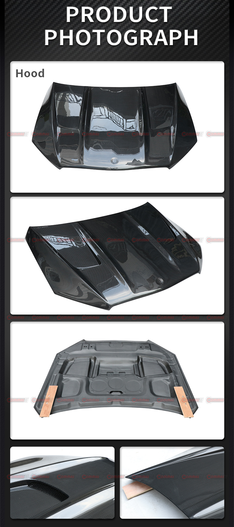 غطاء محرك طراز Topcar لسيارة مرسيدس بنز gle