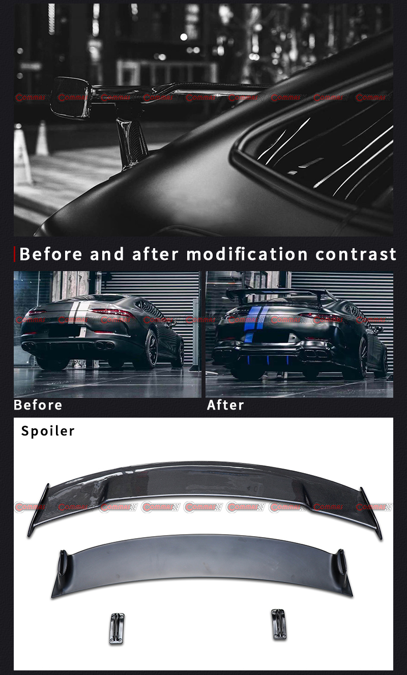 جناح خلفي طراز GTR لسيارة مرسيدس بنز AMG GT